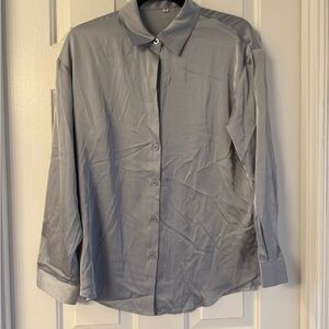 Source Unknown Women's Gray Blouse